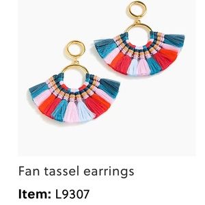 J.Crew tassel earrings